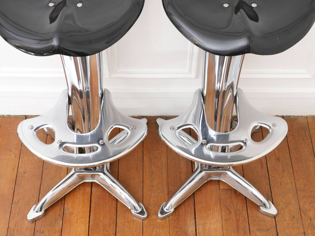 DULTON バー スツール 昇降式 シルバー YASU SASAMOTO ⑤ 【公式通販】