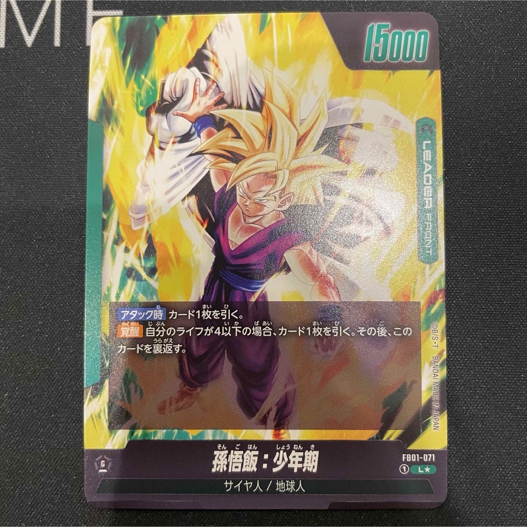 ドラゴンボール フュージョンワールド 覚醒の鼓動 孫悟飯 リーダー