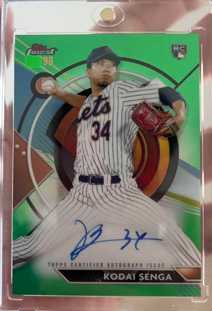 topps千賀滉大直筆サイン入り RCパッチカード