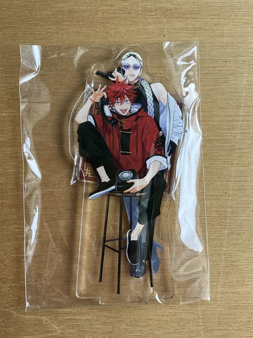 り*ん様 魔男のイチ ゼブラック 懸賞 デスカラス班街歩きアクリル