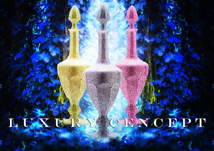 ミシェルロイヤル スタイル ブランデー と ISW クリスタルの贅沢な