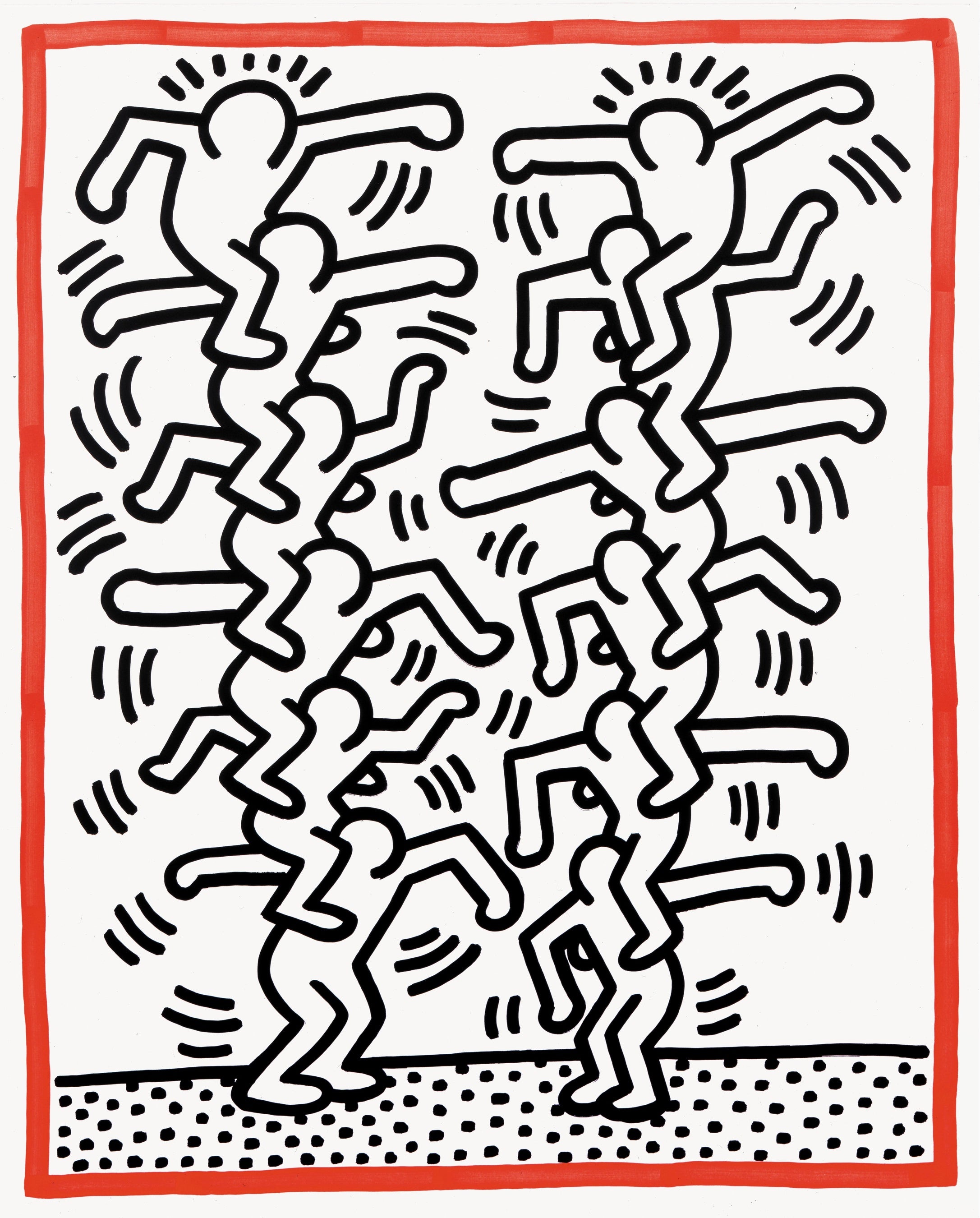 キースヘリング キースヘリング アートポスター Keith Haring Untitled