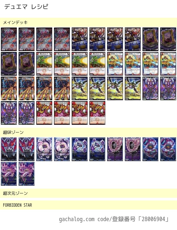 デュエマ CS優勝 赤黒フェニックス ゼロフェニックス デッキ デュエマ