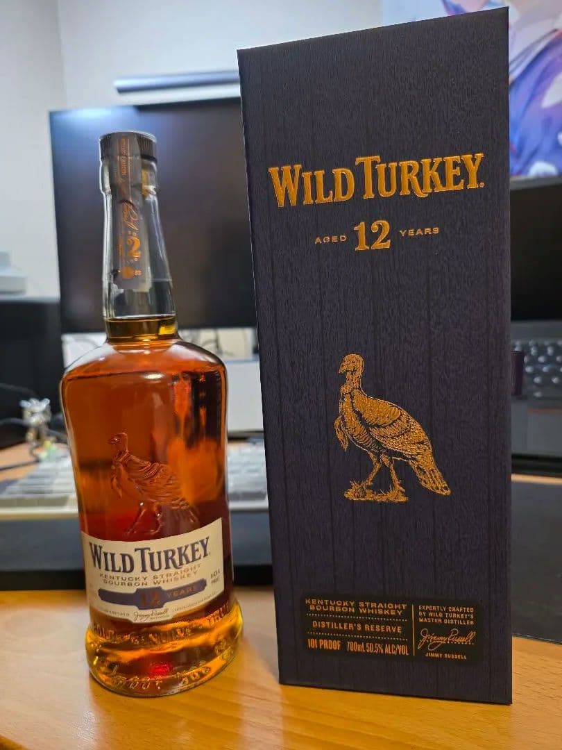 ワイルド ターキー 12年 Wild Turkey 12YO 箱付き 終売品 WILD TURKEY ワイルドターキー 12年の買取実績 | 買取専門店さすがや