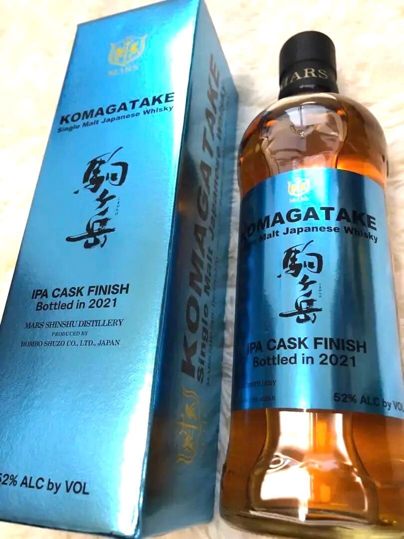 [希少]　駒ヶ岳 IPA Cask Finish 2021 新品未開封　箱付き 本坊酒造 マルス 駒ヶ岳IPA×津貫2022×HHAE 限定 3本 ウィスキー - メルカリ