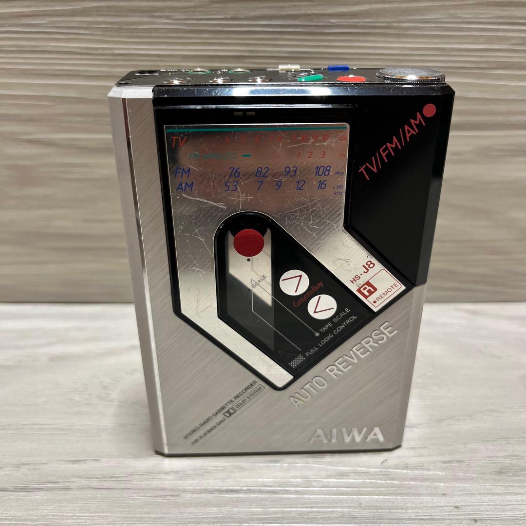 AIWA カセットプレーヤー カセットボーイ HS-J8 ジャンク品 AIWA カセットプレーヤー カセットボーイ HS-J8 ジャンク品