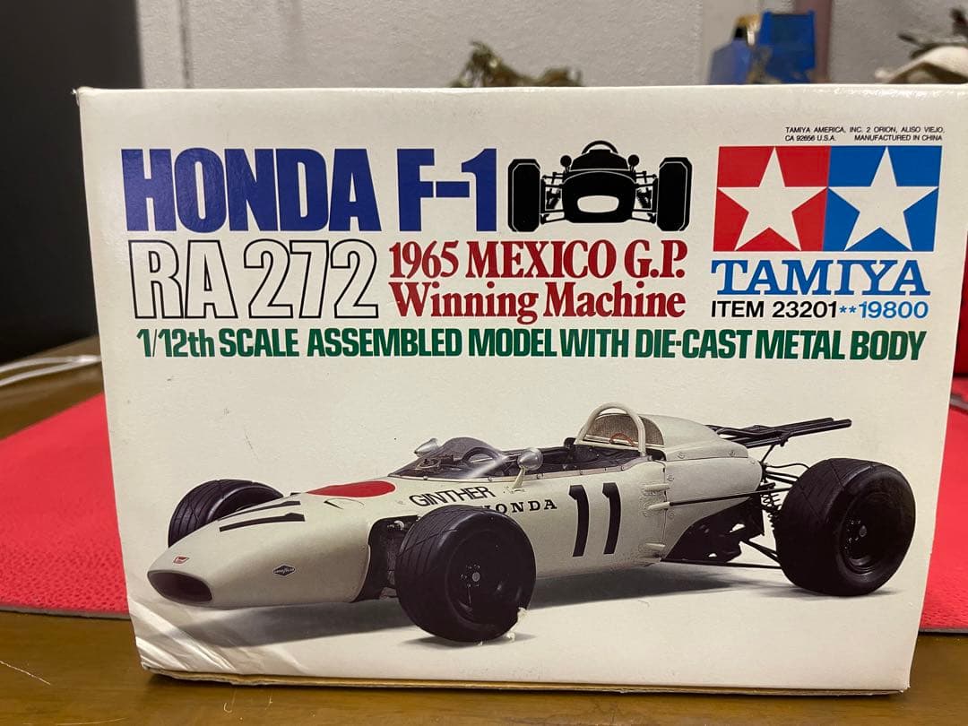 TAMIYA 1/12 ホンダF1 RA272 完成モデル
